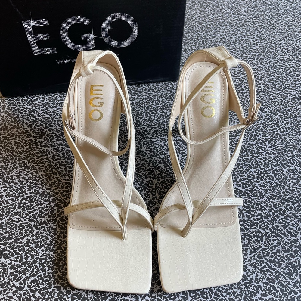 EGO Cream high heels
